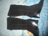 Лот: 11395289. Фото: 6. Замшевые сапоги, 42 размер, на...