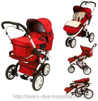 Лот: 6297257. Фото: 2. Коляска 2 в 1 Geoby Joss (Геоби... Детский транспорт