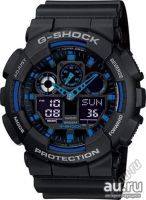 Лот: 8857284. Фото: 11. CASIO G-SHOCK GA-100-1A2 в наличии...