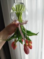 Лот: 21513793. Фото: 7. Тюльпаны искусственные в вазе...