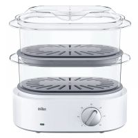 Лот: 22271264. Фото: 2. Пароварка Braun FS5100WH белая. Хозтовары