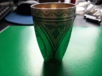 Лот: 9801479. Фото: 2. Стопка позолоченная Кубачи,серебро... Ювелирные изделия, бижутерия, часы