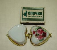 Лот: 11996798. Фото: 6. Шкатулка таблетница Сердечко...