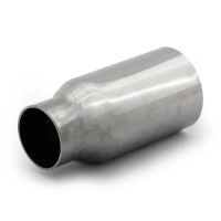 Лот: 25188179. Фото: 2. Насадка на глушитель круглая 88x63x183мм... Автозапчасти