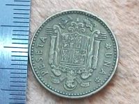 Лот: 10350357. Фото: 6. Монета 1 песета одна Испания 1963...