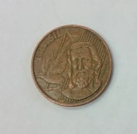 Лот: 21249834. Фото: 2. Монета Бразилия 5 сентаво 2003г. Монеты