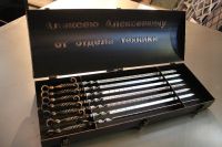 Лот: 3064577. Фото: 5. Подарочный набор кованых шампуров...