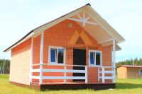 Лот: 15219758. Фото: 2. Каркасный дом 6х6 с террасой 1... Срубы и конструкции