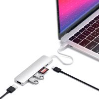 Лот: 25602810. Фото: 7. USB-хаб Satechi Slim Multiport...
