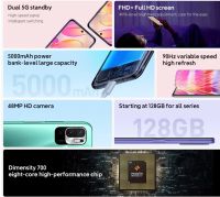 Лот: 18628787. Фото: 2. Xiaomi Redmi Note 10 5G 4/128Gb... Смартфоны, связь, навигация