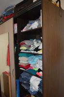 Лот: 8202444. Фото: 3. Шкаф венге с белым дубом и зеркалами... Мебель