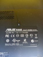 Лот: 9716079. Фото: 3. Asus k40ab. Корпус в сборе (без... Компьютеры, оргтехника, канцтовары