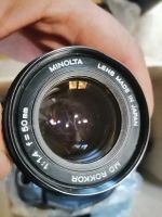 Лот: 25639546. Фото: 2. Обьектив минольта md Rokkor 50mm1... Фото, видеокамеры, оптика