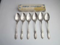 Лот: 11704328. Фото: 5. 5 мельхиоровых столовых наборов...