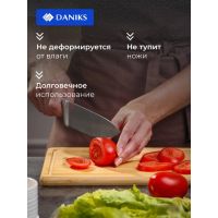 Лот: 24340838. Фото: 4. Доска разделочная бамбук, 28х20х1... Красноярск