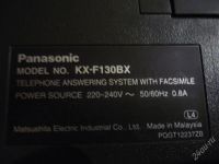 Лот: 1543606. Фото: 3. Факс Panasonic KX-F130BX. Смартфоны, связь, навигация