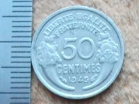Лот: 10900220. Фото: 6. Монета 50 сантим Франция 1945...