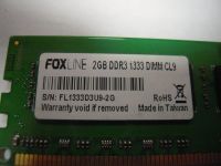 Лот: 10882686. Фото: 2. Оперативная память FoxLine, ОЗУ... Комплектующие