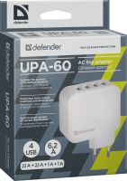 Лот: 14845304. Фото: 3. Сетевой адаптер USB Defender UPA-60... Смартфоны, связь, навигация