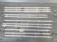 Лот: 15265784. Фото: 2. LED String оригинал 11 шт подсветка... Запчасти для бытовой техники