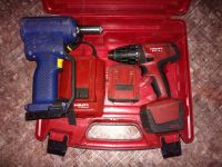 Лот: 6200868. Фото: 2. заклепочник + шуруповерт Hilti... Инструмент и расходные
