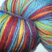 Лот: 3625121. Фото: 2. Пряжа Кауни Эстония Rainbow (радуга... Вязание, шитье