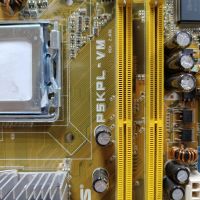 Лот: 24611944. Фото: 2. Мат. плата ASUS P5KPL-VM/LGA775... Комплектующие