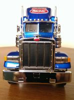 Лот: 19536663. Фото: 5. Peterbilt 379 Синий 39940 WELLY...