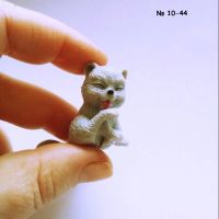 Лот: 14967134. Фото: 4. Маленький, серый котенок, 3 см. Красноярск