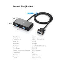 Лот: 21437814. Фото: 10. Разветвитель UGREEN 1*2 VGA splitter...