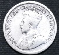 Лот: 10917324. Фото: 2. Канада. 1919 год. Серебро. Монеты