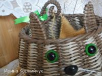 Лот: 8739065. Фото: 2. Клубочница "Веселый кот" корзинка... Вязание, шитье