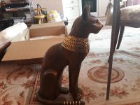 Лот: 11692155. Фото: 7. кот египетский из мраморной крошки...
