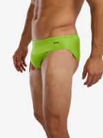 Лот: 25567098. Фото: 6. Плавки TYR Solid Brief, Зеленый