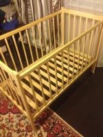 Лот: 6164577. Фото: 2. Кроватка детская (из дерева). Детская мебель