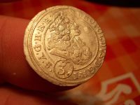Лот: 16265602. Фото: 3. Редкая красота-3 крейцера 1695... Коллекционирование, моделизм
