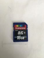 Лот: 10471828. Фото: 2. СД карта Sd card 16gb transcend... Носители информации