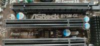 Лот: 21100414. Фото: 2. Мат. плата ASRock B75M-GL/LGA1155... Комплектующие