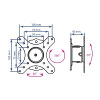 Лот: 12040354. Фото: 2. Кронштейн для LCD/LED тв 10"-29... Аксессуары