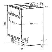 Лот: 23605472. Фото: 7. Встраиваемая посудомоечная машина...