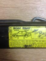 Лот: 10450341. Фото: 3. Оригинальный Домкрат Skoda Octavia. Авто, мото, водный транспорт
