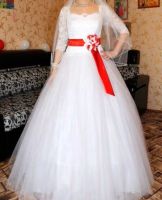 Лот: 12030476. Фото: 3. Свадебное платье. Одежда, обувь, галантерея