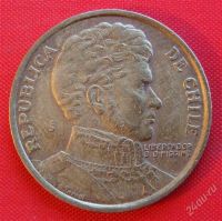 Лот: 1588645. Фото: 2. (№699) 1 песо 1979 (Чили). Монеты
