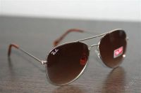 Лот: 2965476. Фото: 2. Ray Ban Aviator Brown/Gold. Аксессуары