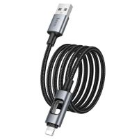 Лот: 25794443. Фото: 5. Кабель HOCO U144 Lighting 1.2m...
