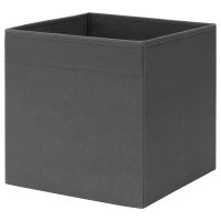 Лот: 16090658. Фото: 2. Коробка IKEA Икеа Фюссе, темно-серый... Хозтовары