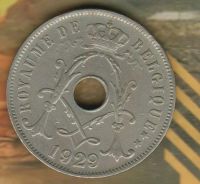 Лот: 5796445. Фото: 2. бельгия 25 сантимов 1921-1929... Монеты