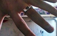 Лот: 7021774. Фото: 2. серебряное кольцо, печатка, перстень... Ювелирные изделия, бижутерия, часы