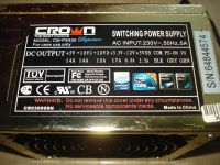 Лот: 17928754. Фото: 2. Блок питания Crown CM-PS450 (450... Комплектующие
