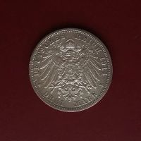Лот: 20429232. Фото: 2. 3 марки 1914 года. Германия (Пруссия... Монеты